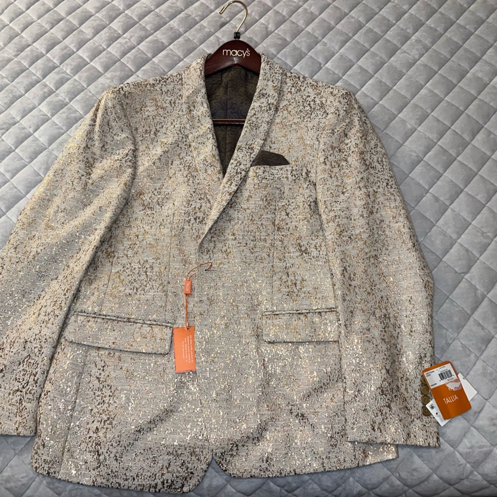 Dress gold suit jacket